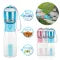 PawGo 3-in-1 Dog Travel Water Bottle — Leakproof, Insulated 32oz with Detachable Bowls